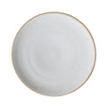 Plato Llano Coupe 23 Cm Blanco/Beige