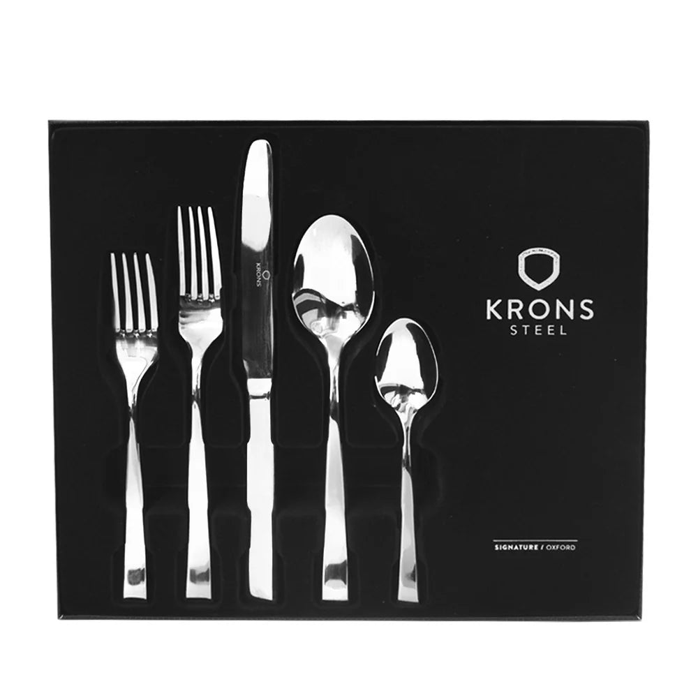 Cubiertos Acero Inoxidable 30 Piezas Plateado Krons Leeds