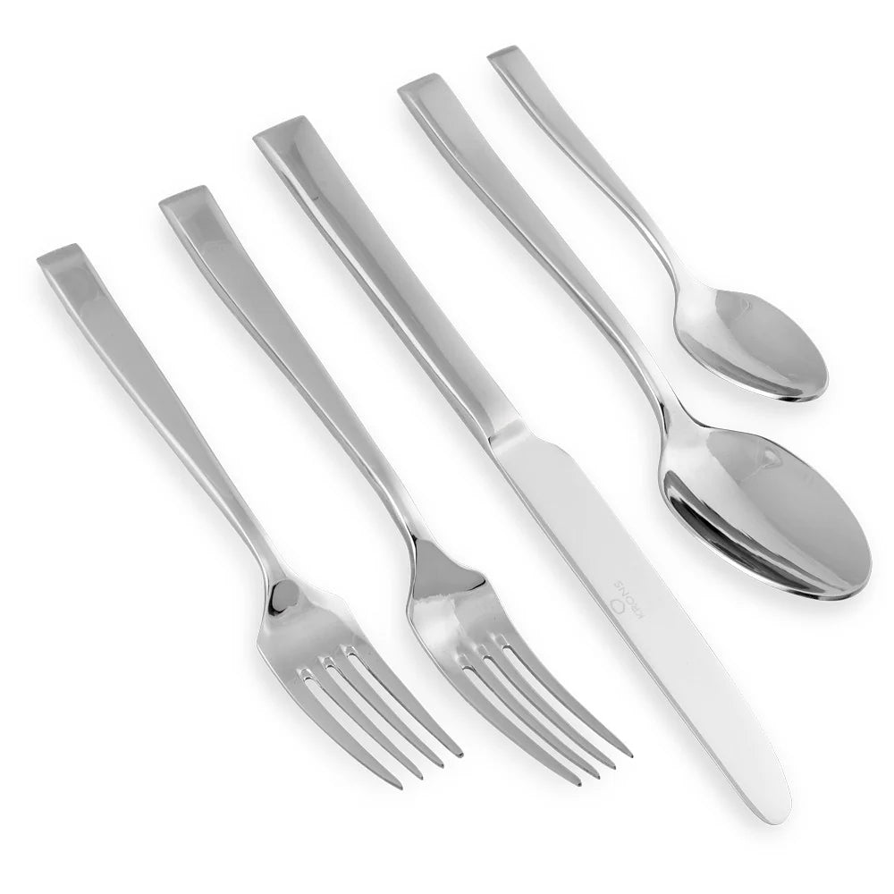 Cubiertos Acero Inoxidable 30 Piezas Plateado Krons Leeds