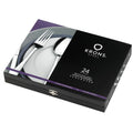 Cubiertos Acero Inoxidable con caja 24Pzs Baguette krons