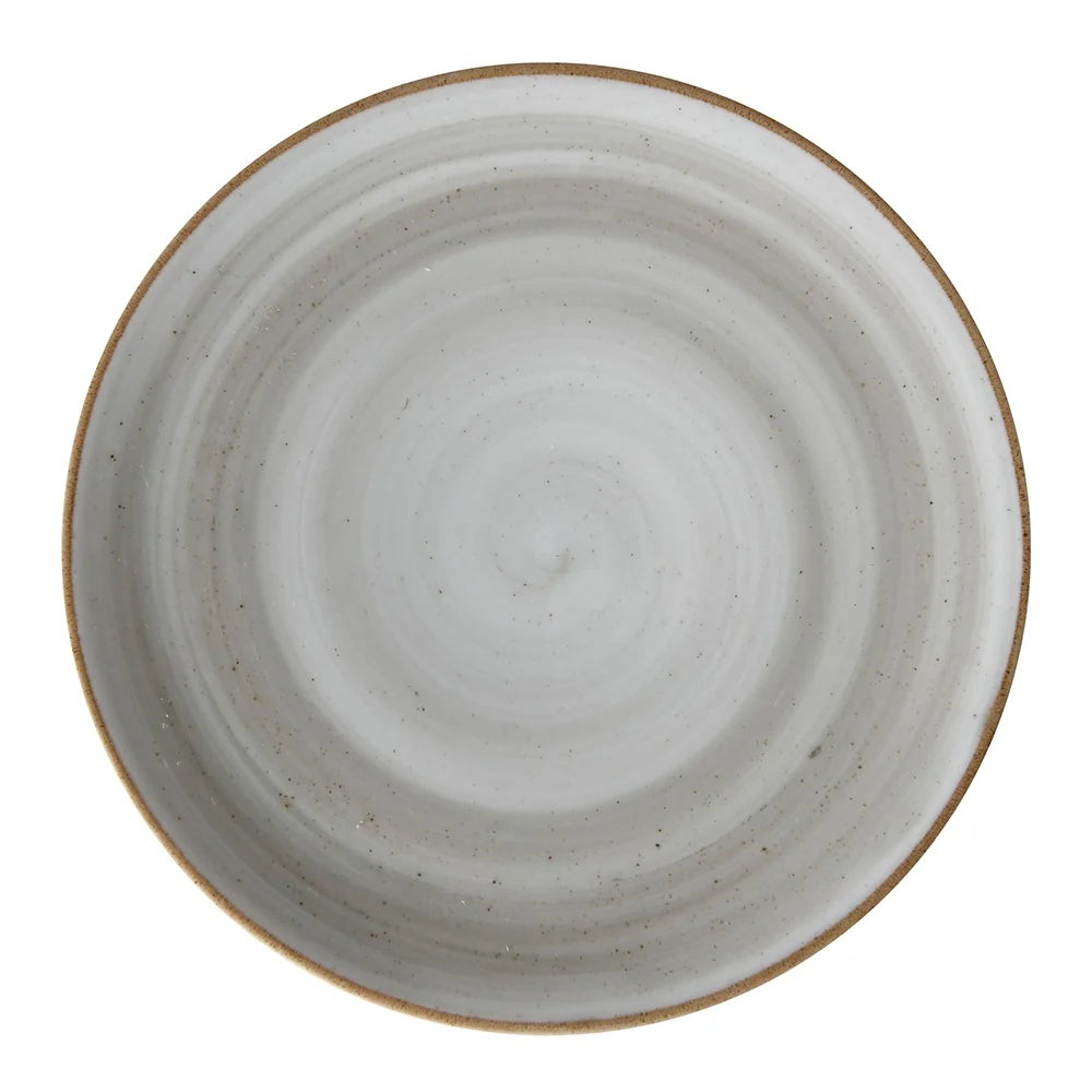 Plato Llano Coupe 28 Cm Gris/Humo Artisan