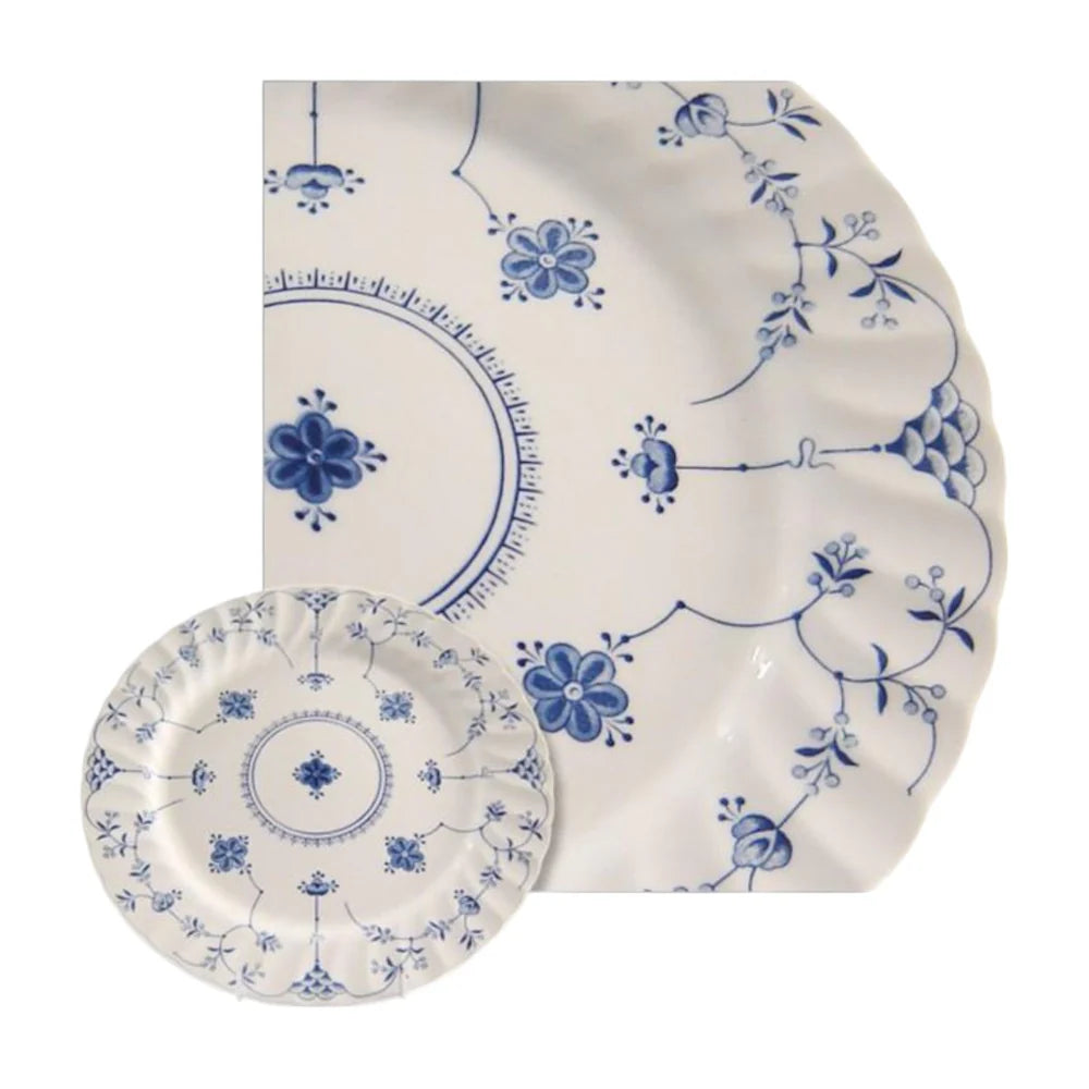 Vajilla Fina 30 Piezas Finlandia Blue Queens by Churchill