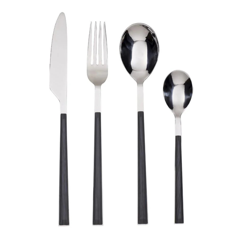 Cuchilleria 24 Piezas Acero Inoxidable Diseño Stone Kron