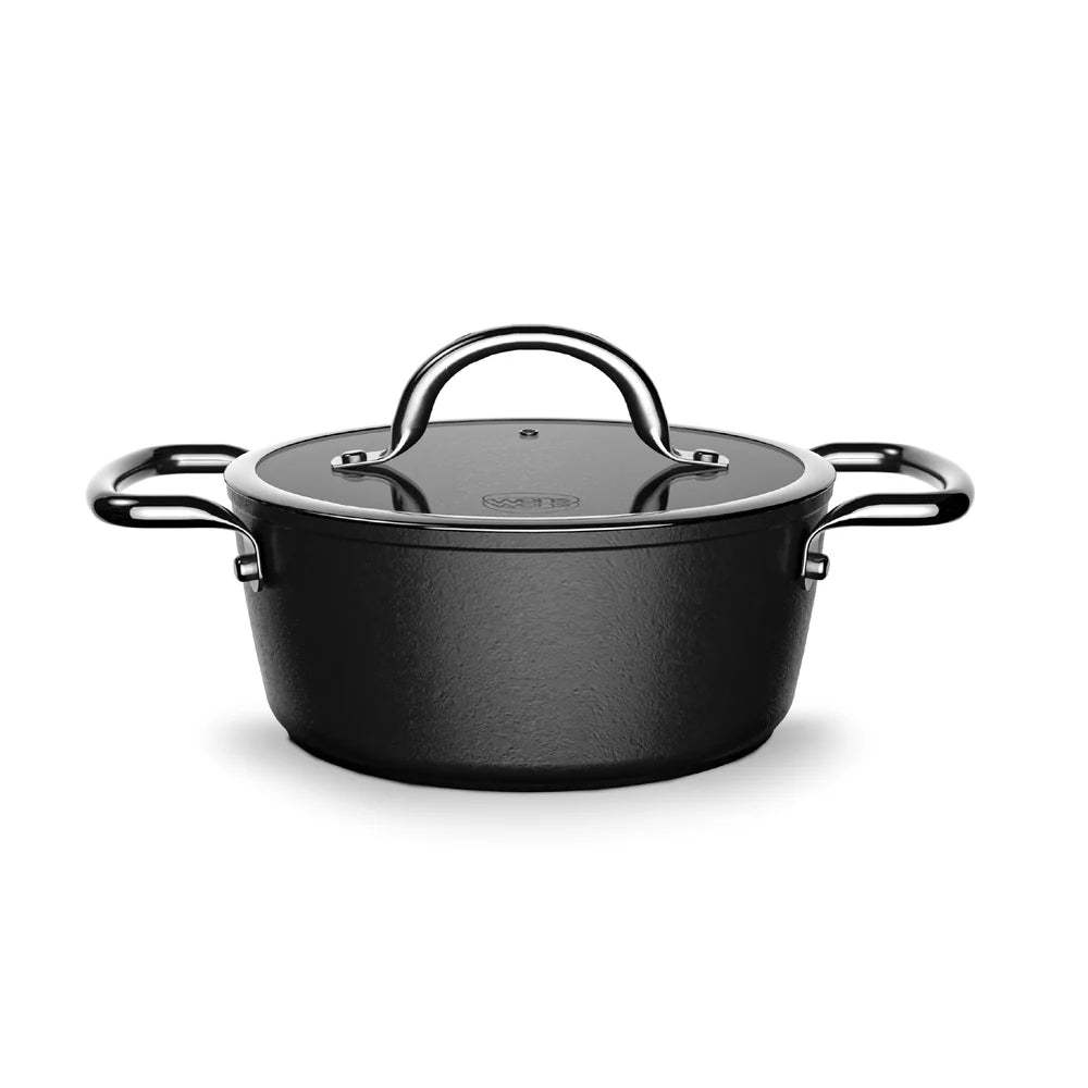 Batería de Cocina 7 Piezas Aluminio Forjado Antiadherente