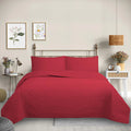 Cubrecama Quilt Color Rojo - Wonder Collection Martiné SUPER KING