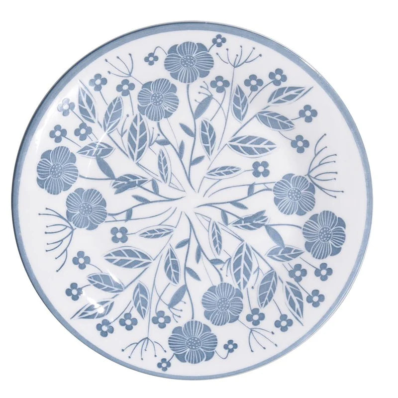 Juego de Vajilla 30 Piezas de Porcelana Decorada Modelo Hannah
